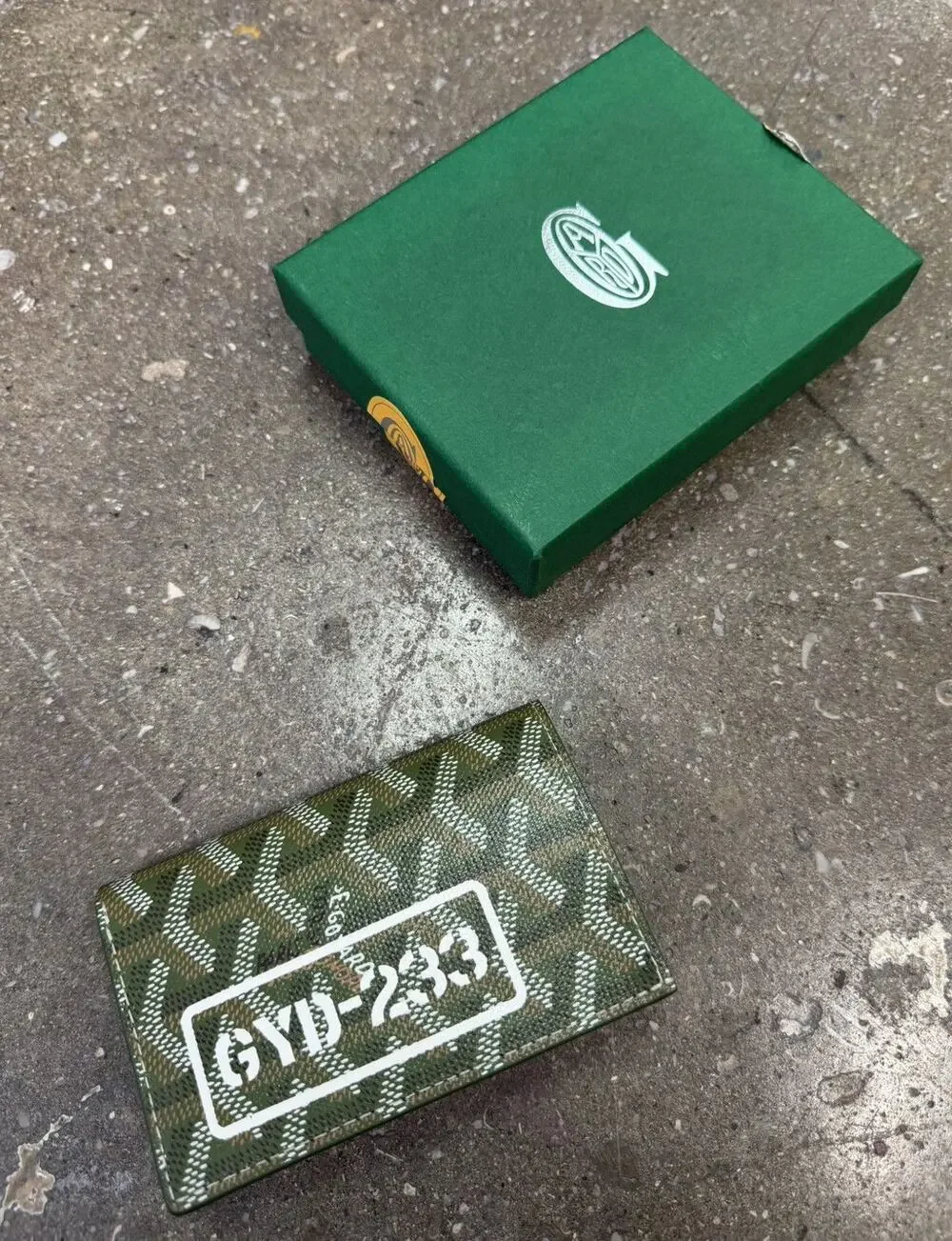 Goyard Goyardine Pierre Card Wallet